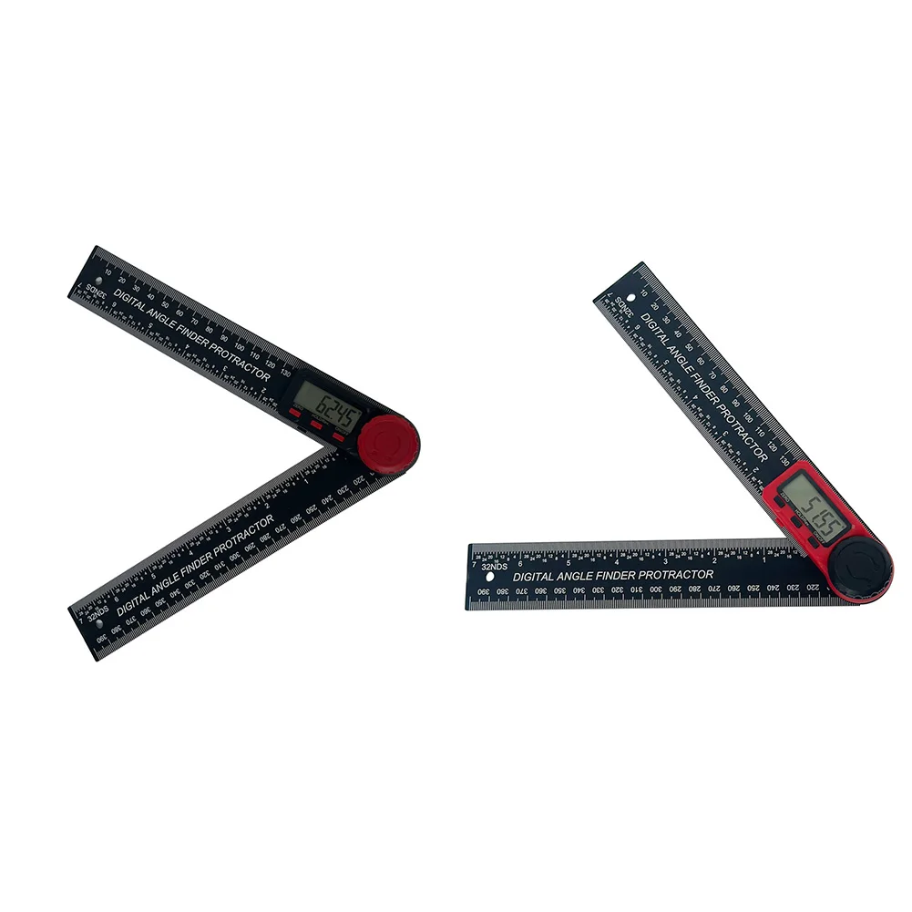 1PCS 7 Inch PDDYIER Digital Angle Finder Protractor Digital Protractor With Large LCD Screen Electron Goniometer For Woodworking