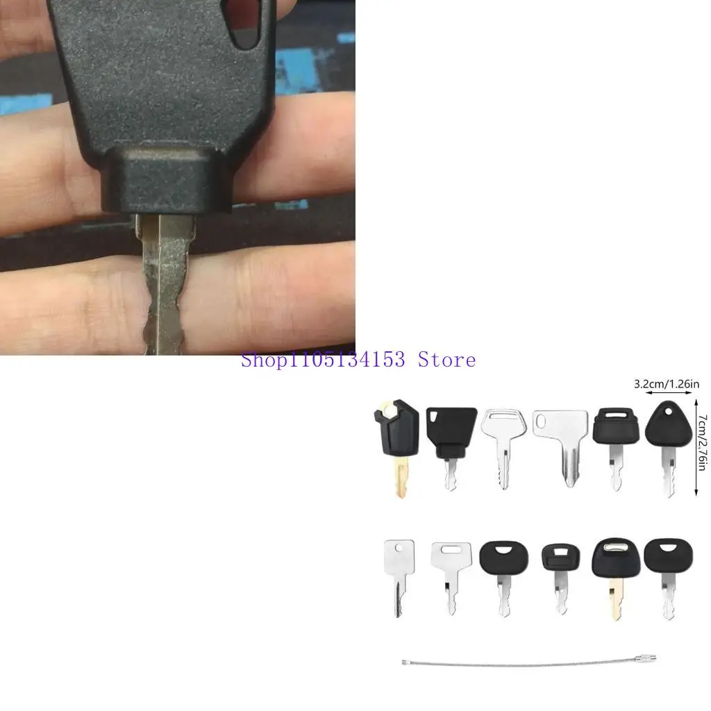 

HG89 12pcs Строительный механизм клавиши зажигания.