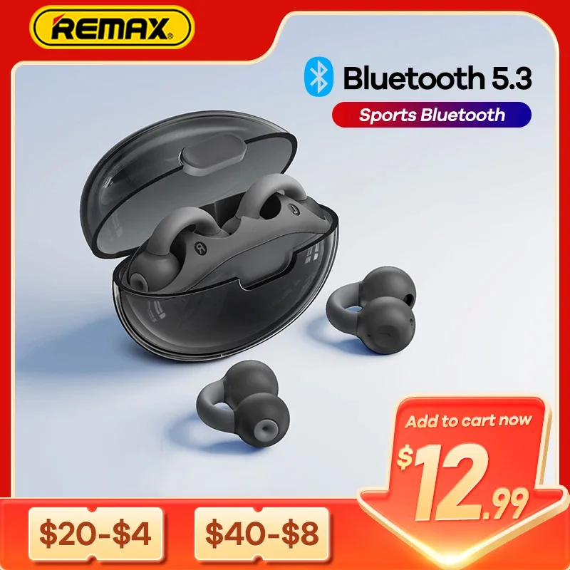 

Remax Wireless Earphones Bluetooth 5.3 Sports Gaming Earbuds Bluetooth Waterproof Touch Control Headset for Xiaomi iPhone New