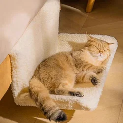 Hanging Cat Bed Removable Cat Hammock Pet Beds for Radiator Bench Kitten Nest With Strong Durable Metal Frame Cat Accessories