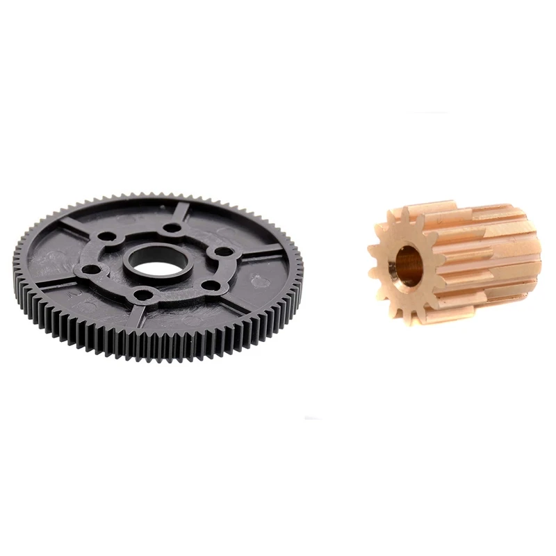 

1PC 14T Motor Gear 0.5M R86044 Metal Pinion Gears For RGT 86100 & 1PC Model Car Driven Gear R86028 87T Plastic Gears