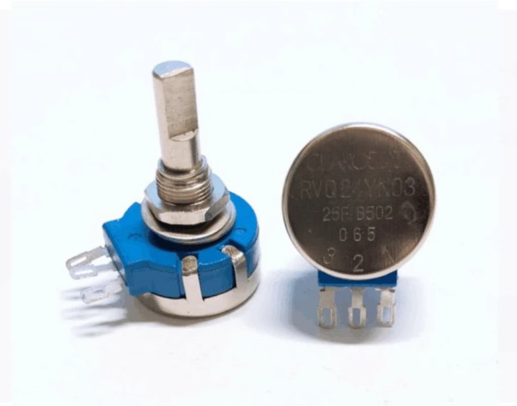 Potentiomètre spécial pour simulateur de console de jeu, film carbone, RVQ24YN03, 20F, 25F, B502, B5K, 1PC