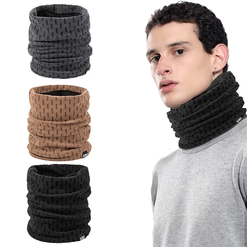 Fashion Soft Neck Warmer Sports Scarf Face Cover fashionable and warm matching Thick Cold-proof Collar Christmas Gifts