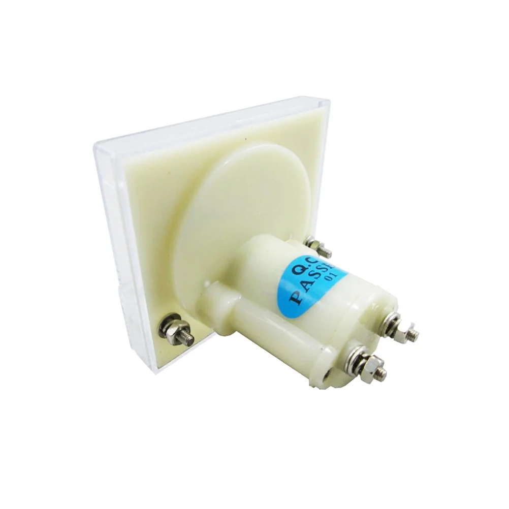 

Amp Meter Gauge Dc Analog Voltmeter Panel White Voltage Display Monitor Ampmeter