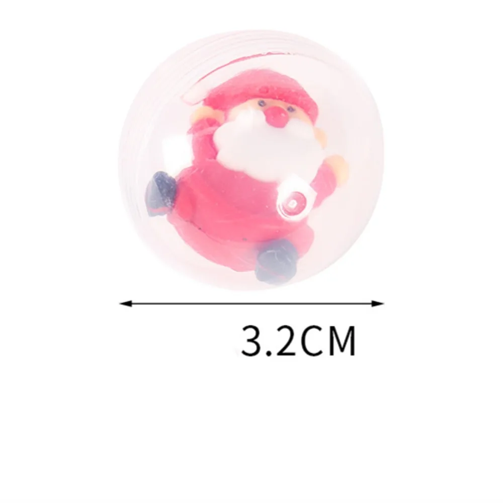 10 ชิ้น/ถุงการ์ตูนคริสต์มาสตุ๊กตา Twister ของเล่นเด็กวันเกิดคริสต์มาสของขวัญโรงเรียนรางวัลสมบัติกล่องของขวัญกระเป๋า FILLER