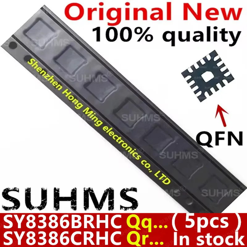 SY8386BRHC SY8386B QqAZB QqBTB Q9A, 100% Nouveau, 5 Pièces SY8386CRHC QrDDA QrFGC Qr... QFN-16