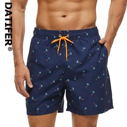 Marca Datifer, pantalones cortos de playa de verano de secado rápido para hombre, trajes de baño para hombre, bañadores para Surf, traje de baño para hombre, pantalones atléticos para correr y gimnasio