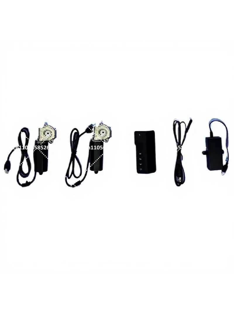 2025 Manual Control Lift Table Motor Set, 3-Piece Integrated Kit for Height Adjustable Desk, 6MM/8MM Hexagon Hole, 40KG 107RPM