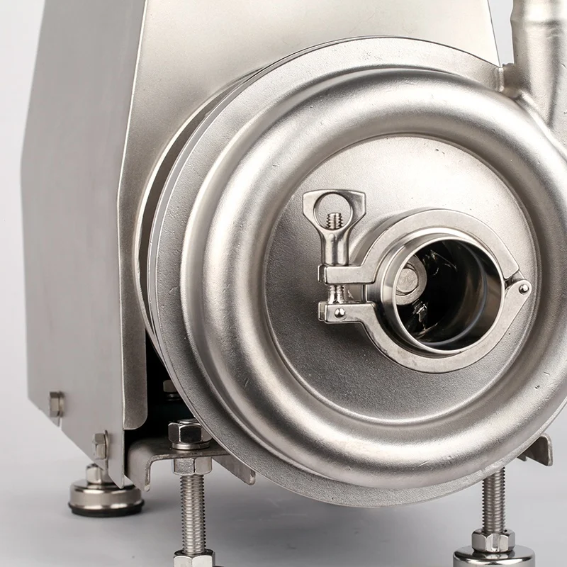 

0.75KW 1HP Sanitary Grade Aseptic Sterile Sterilize SS316L Stainless Steel Centrifugal Pumps For Food And Beverage Processing