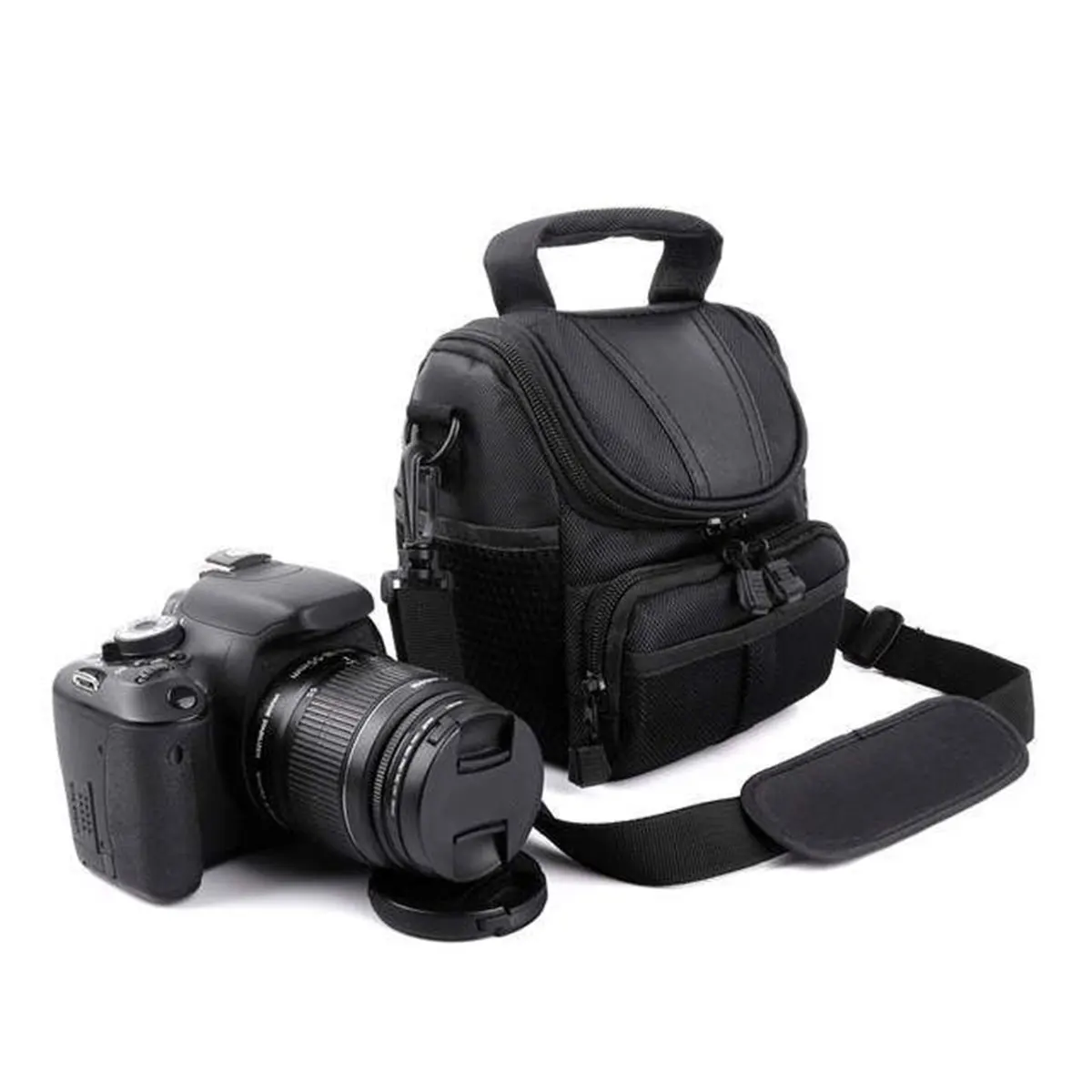 Nikon D40 SLR Camera Bag: Light, portable, for single - or cross - body carry, stores micro SLRs.-liu