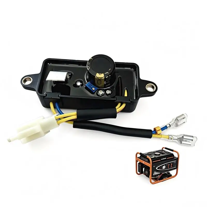 Original Lihua AVR Automatic Voltage Regulator Rectifier 220UF For China Gas Generator 1-3KW Single Phase 6 Wires TT08-4C