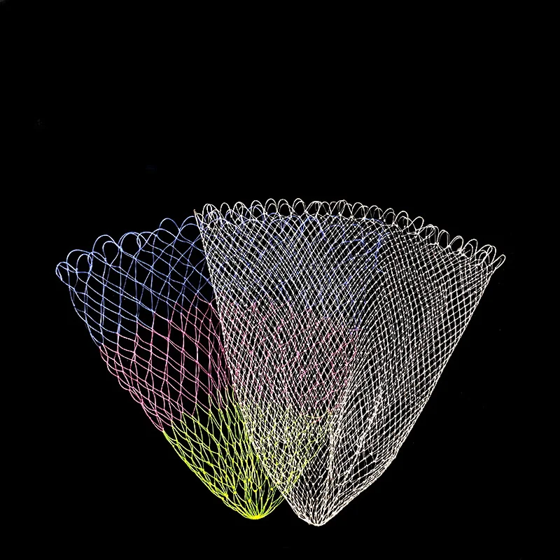 Nylon Net Small Hole Diameter Portable Fishing Net Mesh Hole Net Collapsible Hole Fishing Tools 40/50/60cm Mesh for Planting