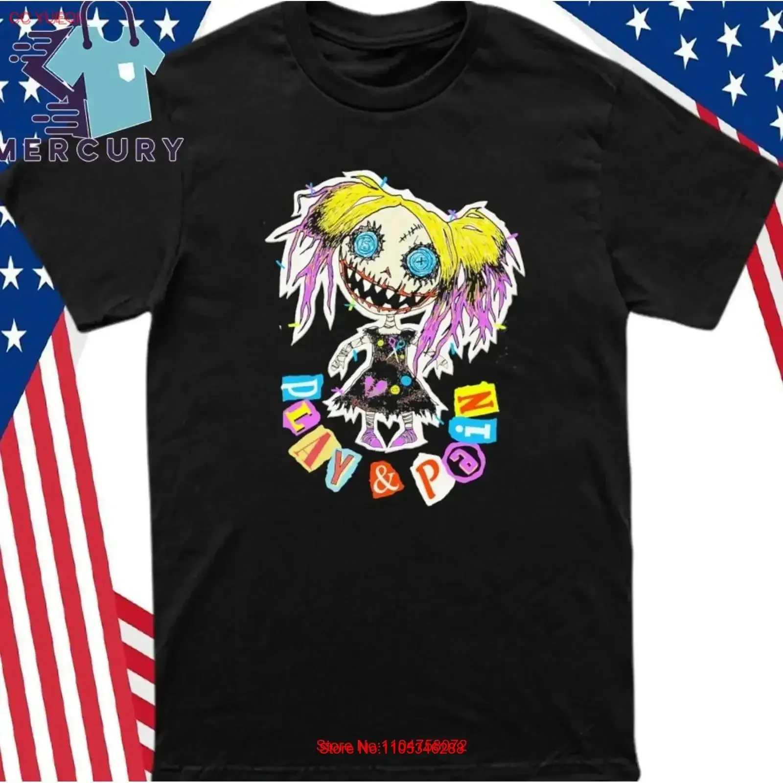 T-shirt Alexa Bliss Pain Play, toutes tailles S-5XL, pour les fans, style vintage, lavé, confortable, élégant, légèrement ample, pour tous les jours