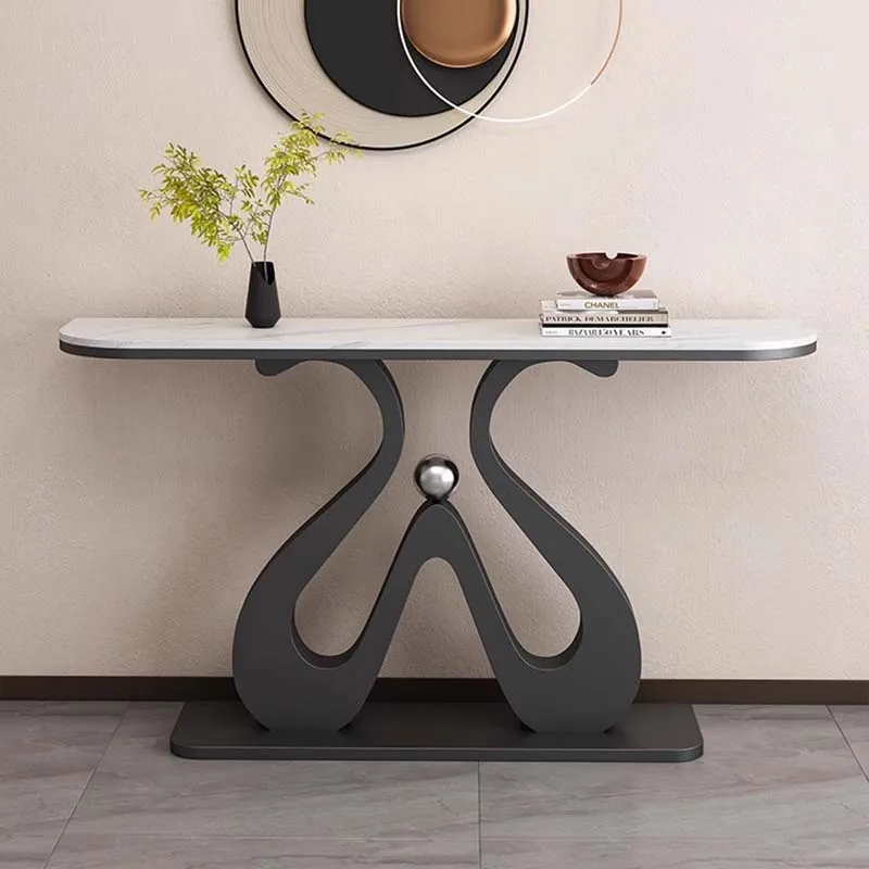 Consolle eclettica alla moda, elegante, classica, moderna, premium, per soggiorno, per tavolo da corridoio, salone, mobili Maison