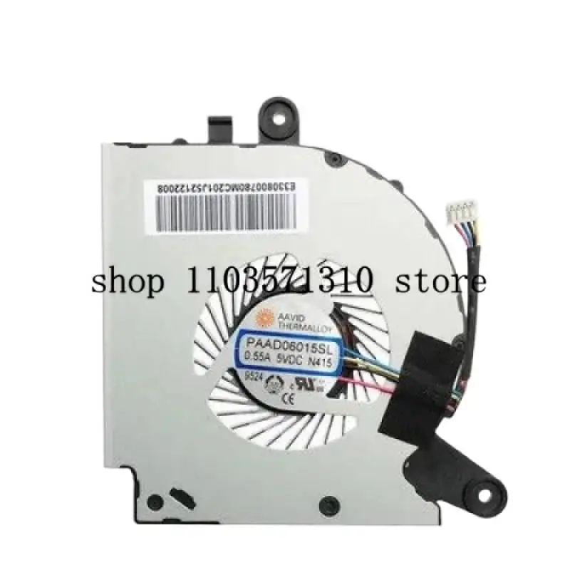 م مروحة تبريد وحدة المعالجة المركزية الأصلية الجديدة لـ MSI GF75 MS-17F2/F3/F4/F5 رقيقة 8RC 8RD 9SC 9SD
