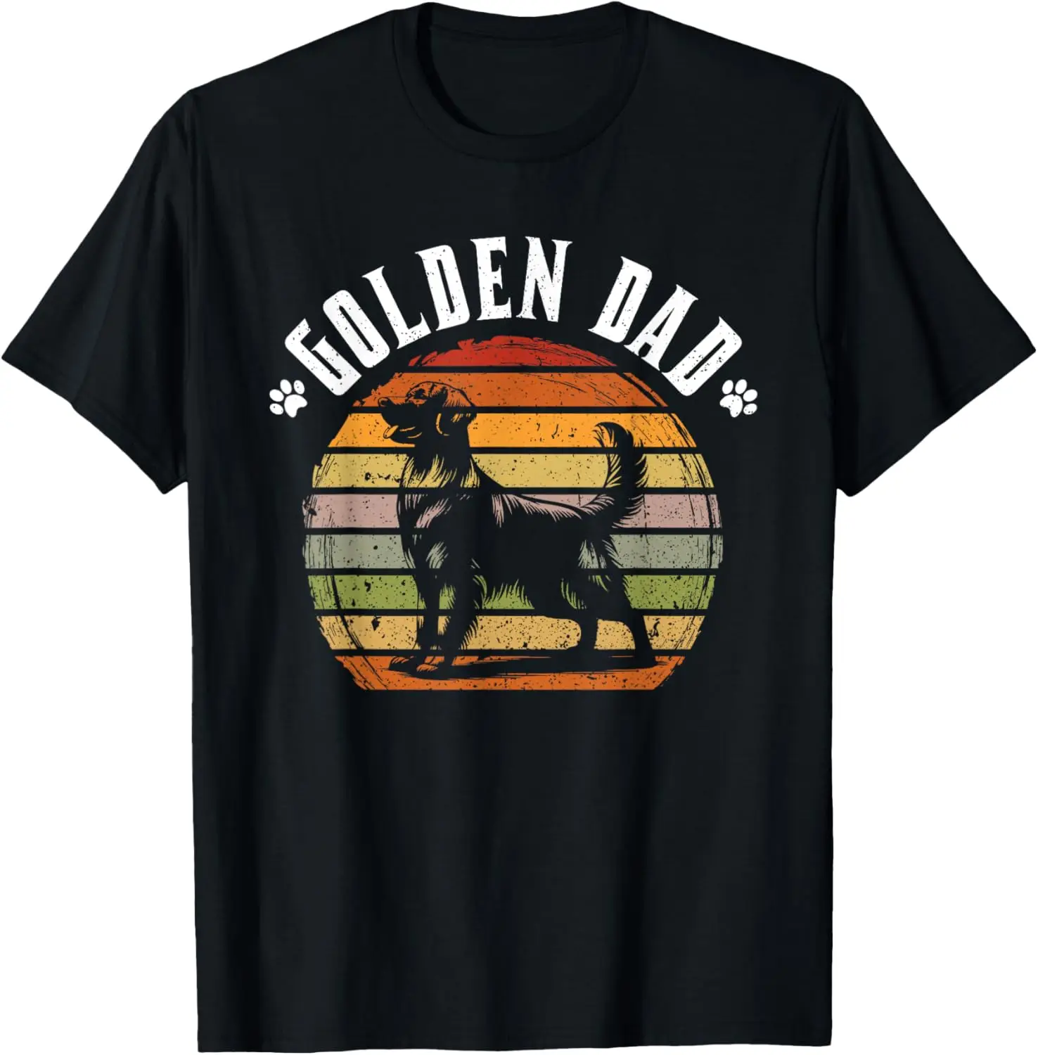 

Dog Lovers Golden Retriever Dad T-Shirt