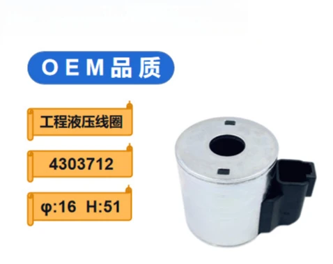 ينطبق على ملف صمام الملف اللولبي Sany Crane JCB Pilot 4303712 4303724 4301864 #2