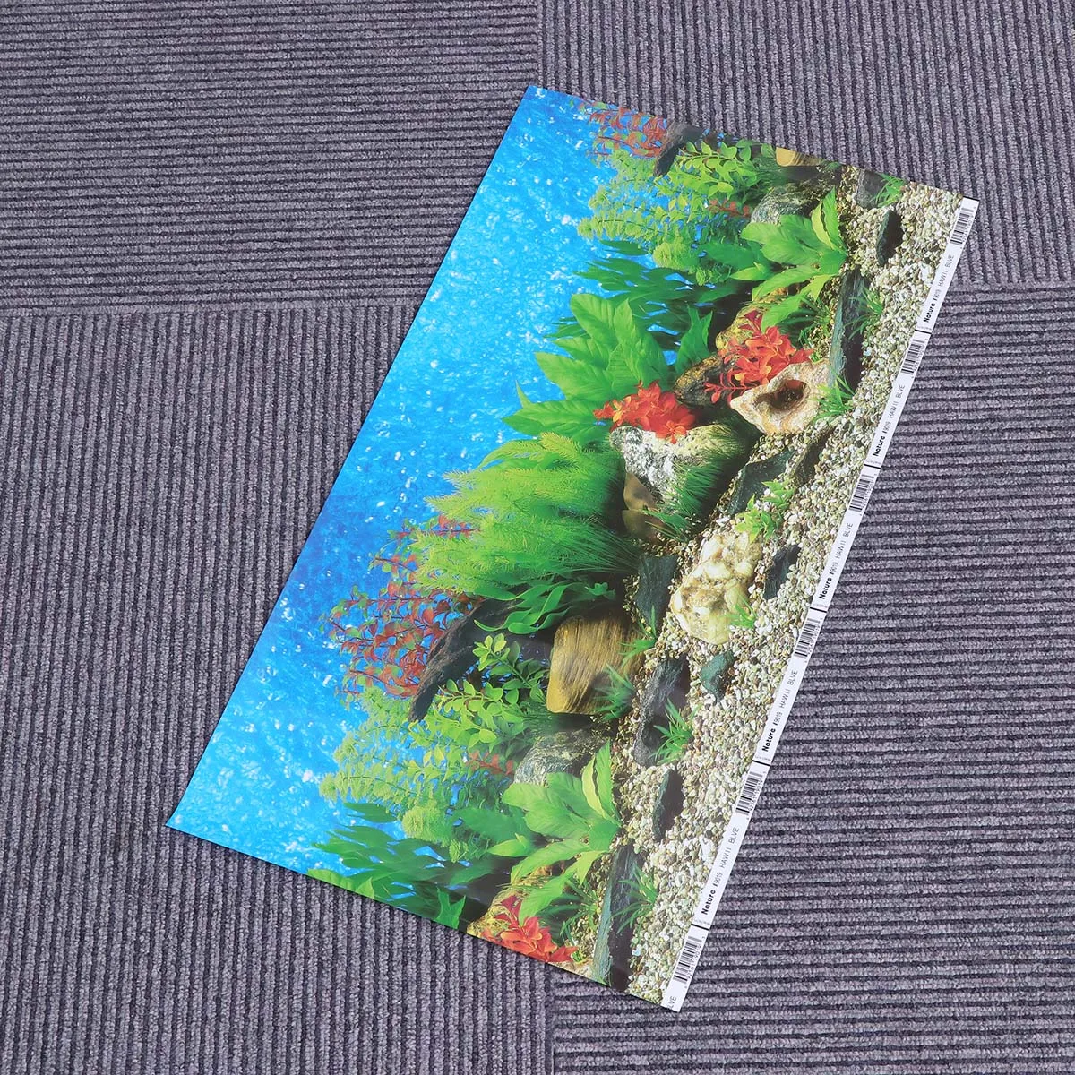 

Fish Tank Paper Double Sided Wallpaper Decor Aquarium Sticker Easy Attach Waterproof Adhesive Wallpaper Durable