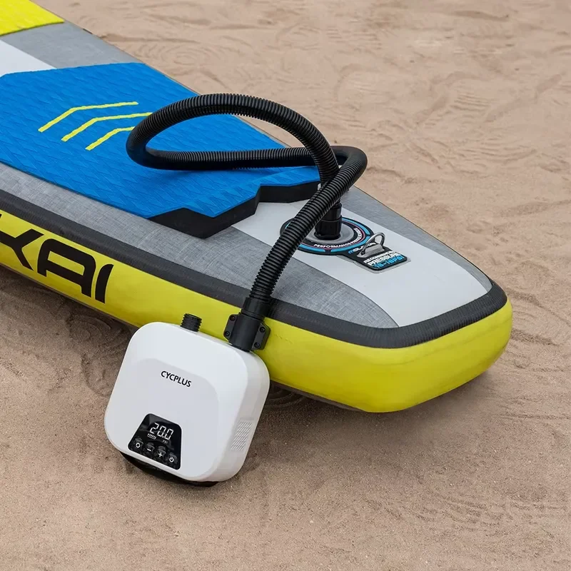 Cycplus Sup Pump 20PSI Portable Electric Rechargeable Battery Sup Air Pump for Paddle Boards Kayaks Wind Wings