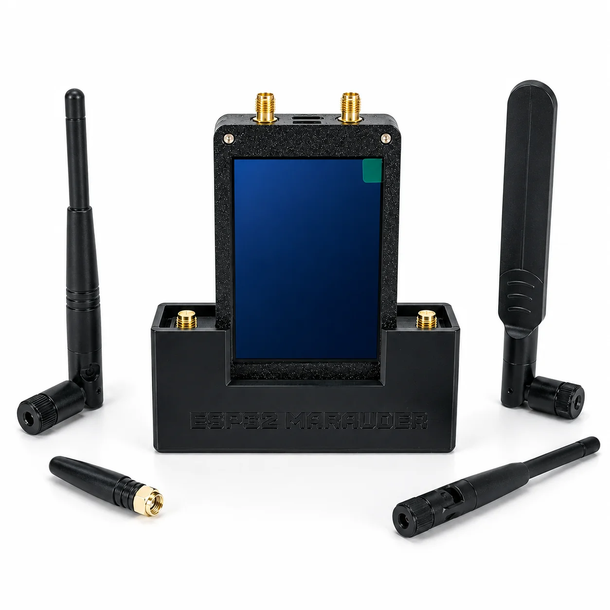 Potrójny moduł ESP32 WiFi NRF24 CC1101 GPIO, płytka rozszerzeń do zestawu rozwojowego Flipper Zero Wireless — 2