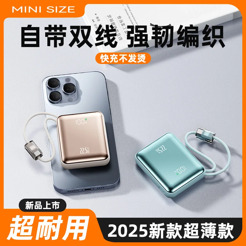

Mini PowerBank 10000mAh Spare battery Portable Charger Mobile External Battery Fast charging For iPhone Samsung Xiaomi