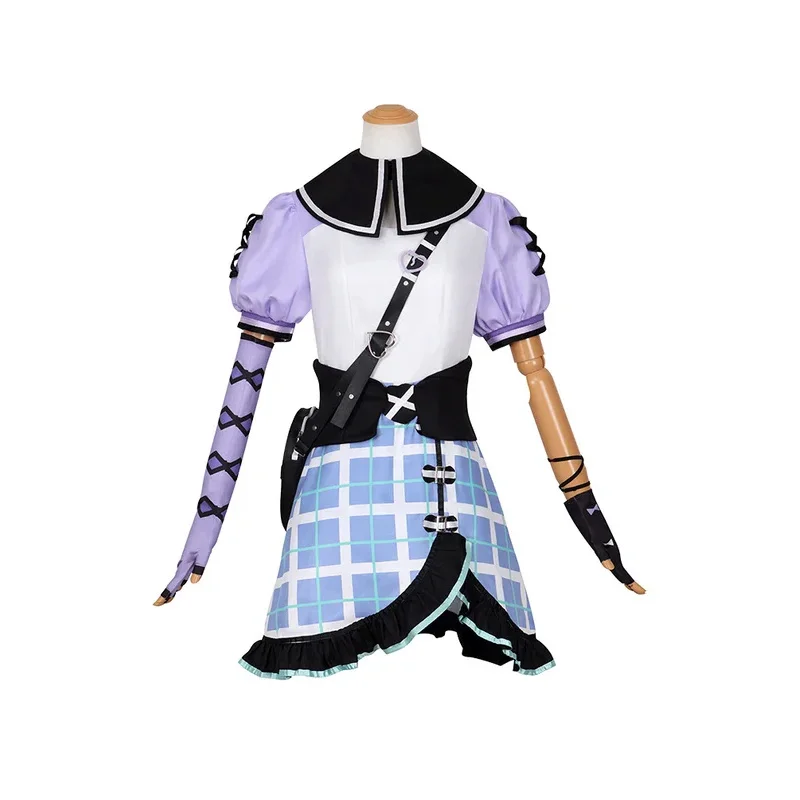 

Girl Anime Project Sekai Colorful Cosplay Asahina Mafuyu Mizuki Yoisaki Kanade Shionome Ena Costume With Bag Suits dl;1