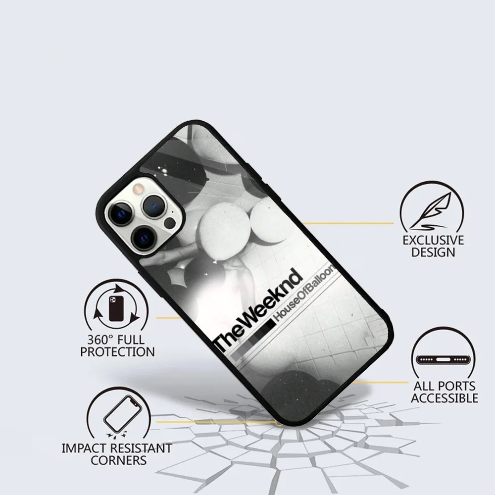 The W-Weeknd House Of Balloons Phone Case For iPhone 15,14,13,12,11,Plus,Pro,Max Mini Magsafe Magnetic Wireless Charging