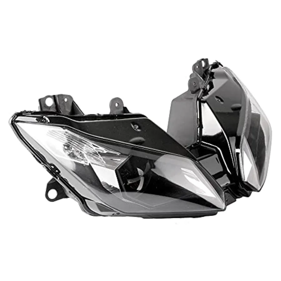 مجموعة المصابيح الأمامية للدراجة النارية متوافقة مع Kawasaki 20132018 ZX6R NINJA 2013 14 15 16 17 2018 Ninja ZX6R 1318 Motorb
