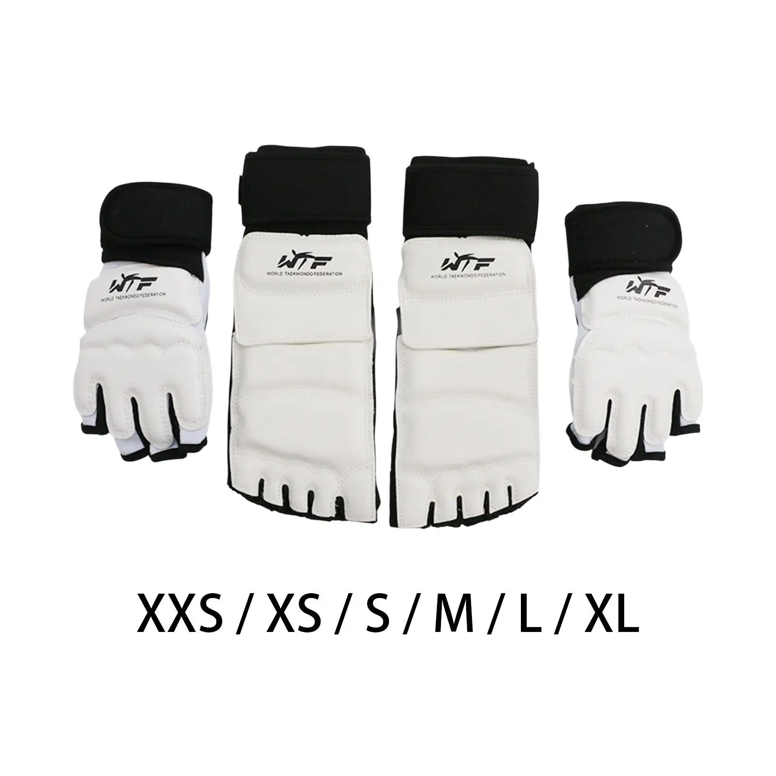 

Taekwondo Hand and Foot Protector Foot Guard for Kung Fu Grappling Wrestling