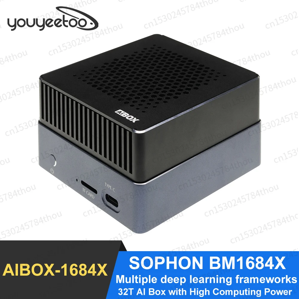 AIBOX-1684X SOPHON BM1684X Computing Box 32T Large Model Privatized Deployment Support ViT,Grounding,SAM,AIGC,Stable Diffusion