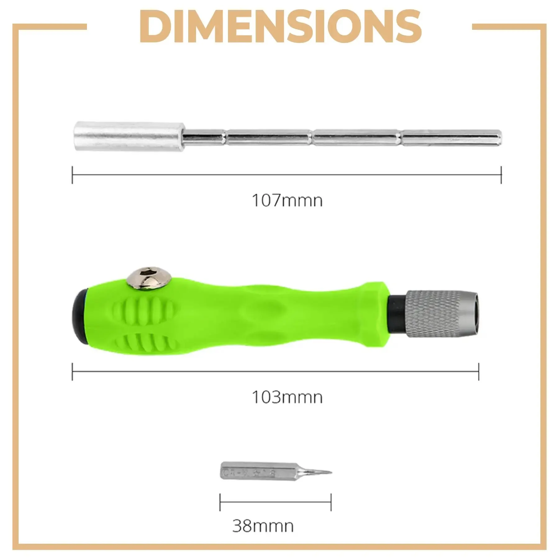 32 In 1 Screwdriver Set Precision Mini Magnetic Screwdriver Bits Kit For iPhone Samsung Mobile Camera Maintenance Tool Repair