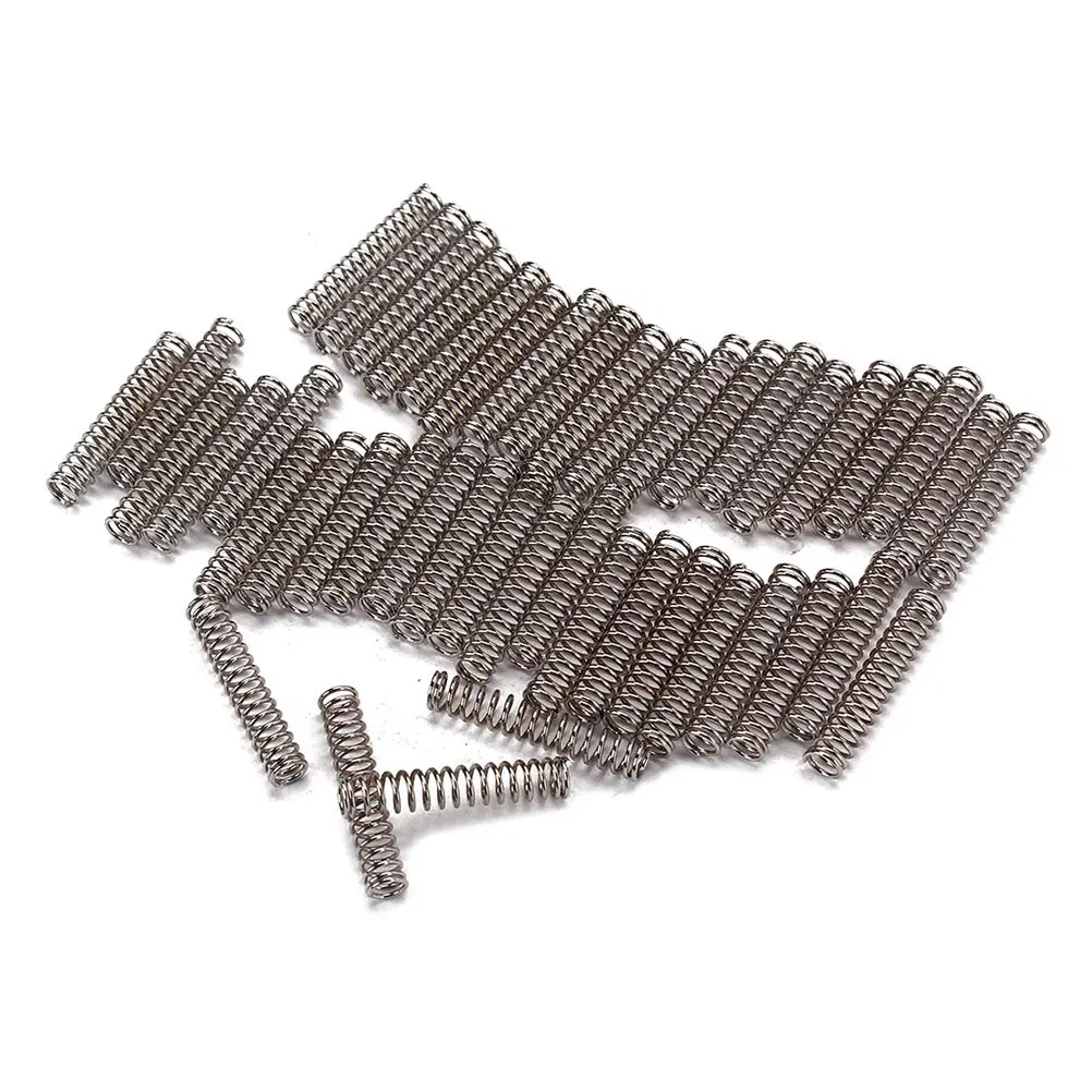 

45 pcs Spring Kit for Electric Guitar Pickup Adjustment Durable Metal Humbucker Mounting Springs Screw Compatibility Guitar