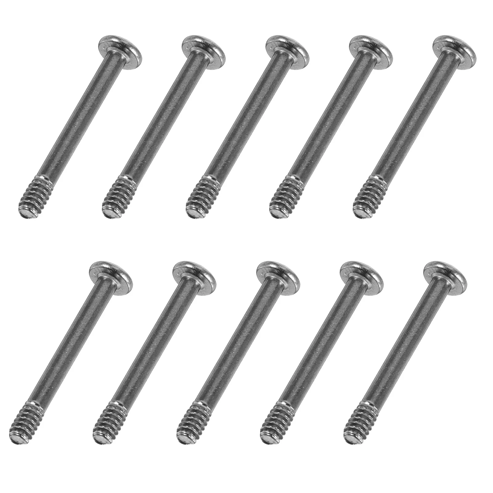 

10pcs Long Screws M5 30Mm Flat Head Self-Tapping For Computer Case Fan Mounting Radiator Cooling System Pc Accessories Chassis