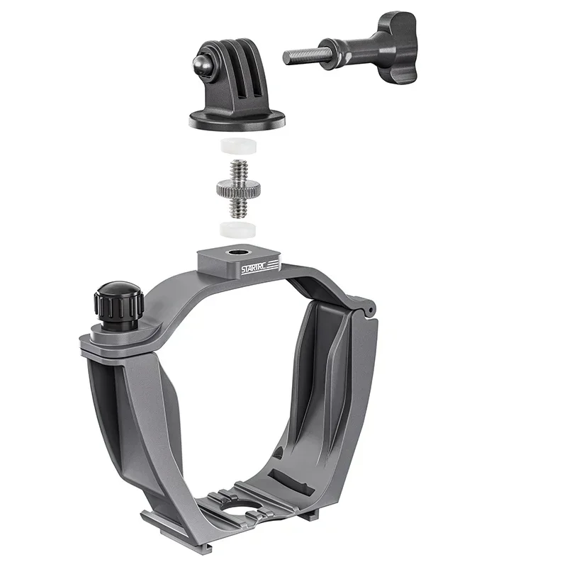 Dji Air 3用の多機能マウント,拡張,固定ブラケット,カメラ接続アダプター,常夜灯,LEDライト,ドローンのスピーカー