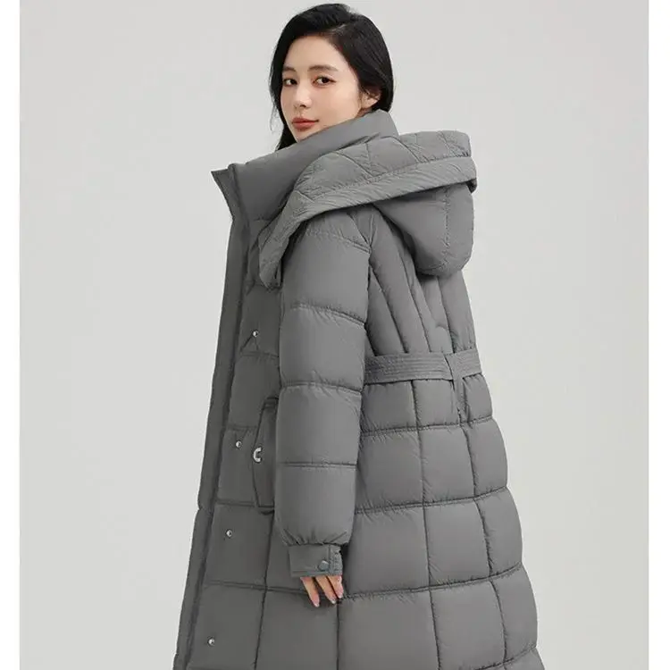 Модное утягивающее талию длиной до колена