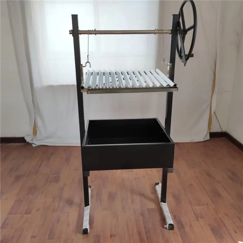 Portable Argentine bbq grill Tabletop Charcoal BBQ Grill Home Use Santa Maria  for Campfire  Party image 3