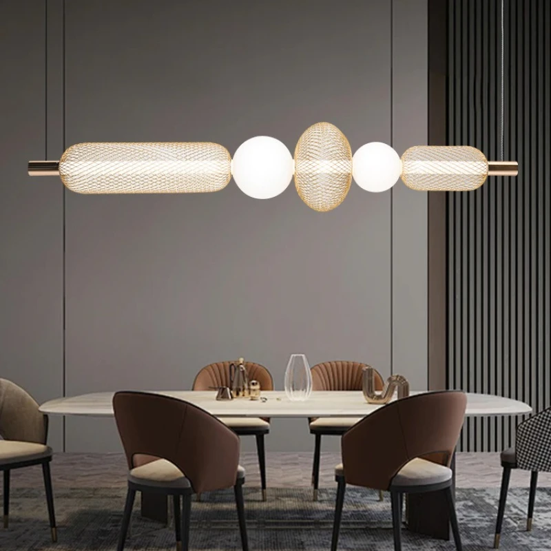 Italian Designer Pendant Lights Glass Suspension Luminaire Restaurant Table Living Room Bedroom Home Decor LED Lighting Fixtures