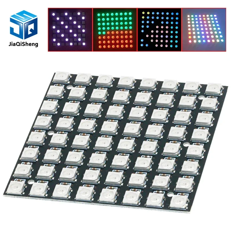 WS2812 LED 5050 RGB 8x8 64 LED Matrix for Arduino