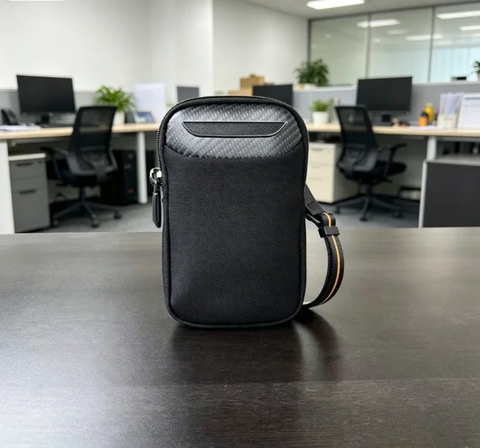 

373015 McLaren Co-branded Series Men's Vertical Phone Bag, Sling Bag
