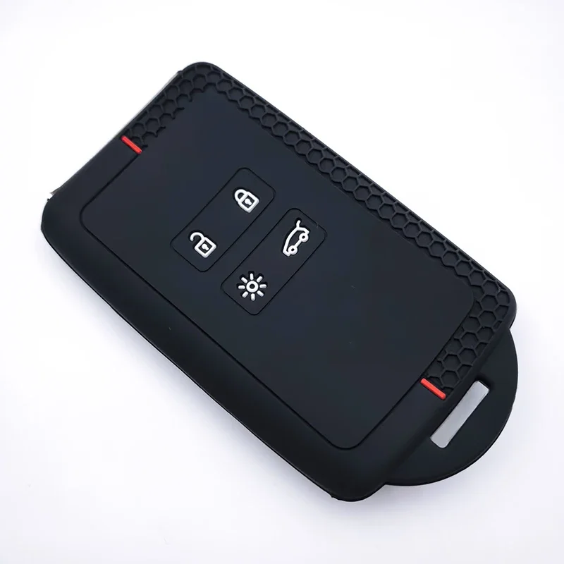 غطاء حافظة مفاتيح السيارة من السيليكون لسيارة Dacia Duster Logan 3 Jogger Sandero لرينو كليو 5 ميجان 4 زوي كادجار كابتور أركانا كوليوس #3