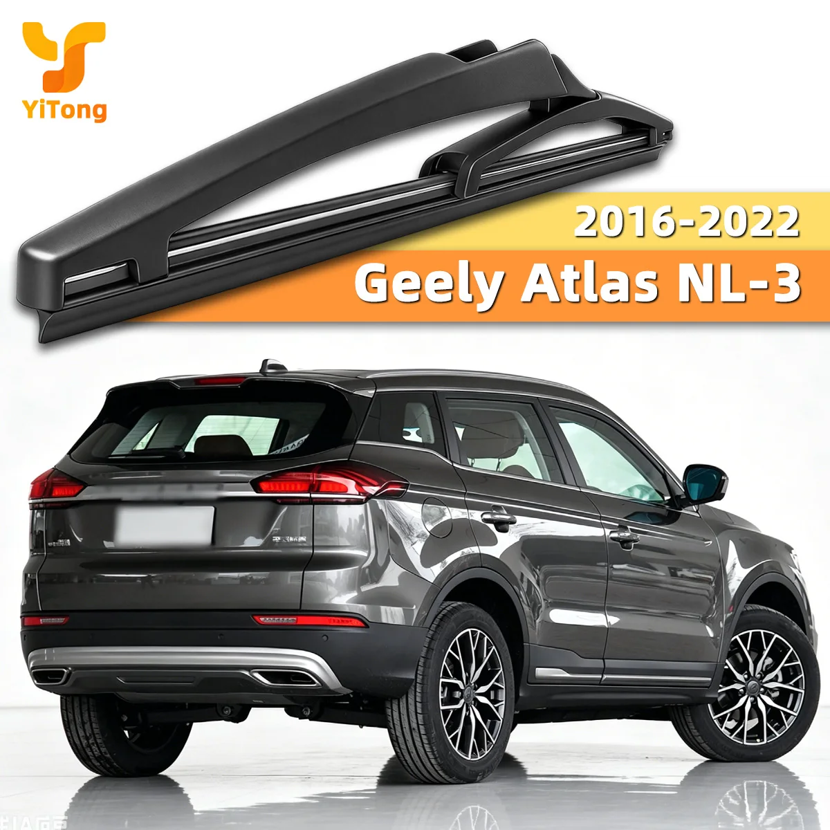 Yitong ist geeignet für Geely Atlas NL-3 2016-2022 Heckscheibenwischerblätter Heckscheibenwischer-Ersatz Langlebige Autoteile 2020