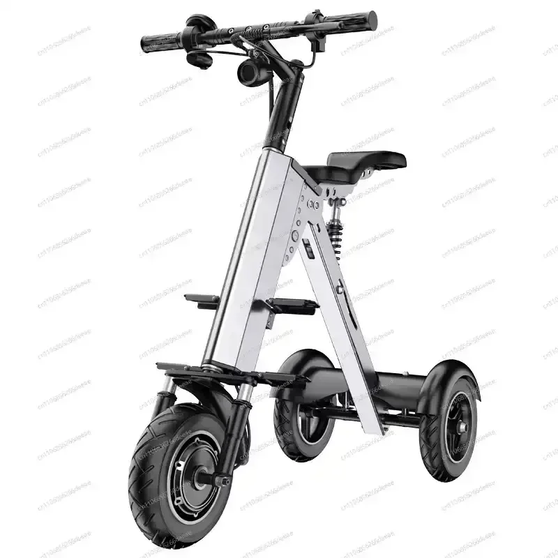 Safe 3-Wheel Electric Mobility Scooter – Foldable & Lightweight with Lithium Battery & Brushless Motor