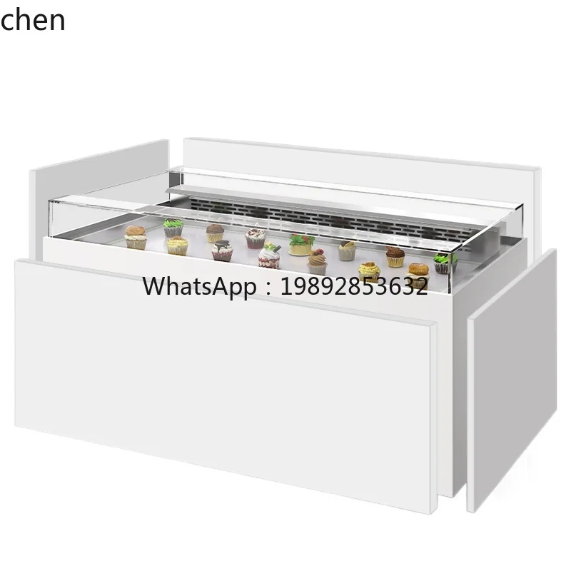 sandwich display cabinet refrigerated open fruit fishing horizontal island cabinet open