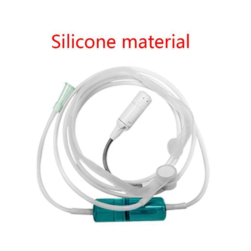 2X Headset Nasal Type Oxygen Cannula 2M Soft-Contact Nasal Oxygen Cannula Standard Connector Inhaler Accessories