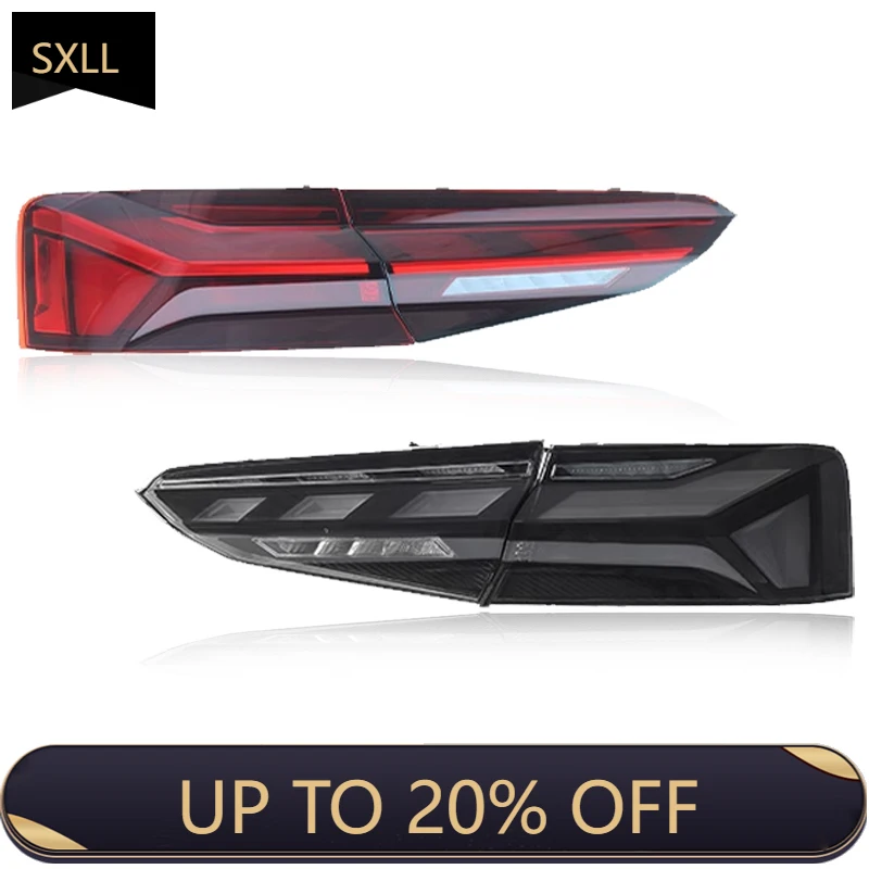 

SXLL For A5 Taillight 2017-2020 S5 Light Emitting Diode Taillight Animation DRL Dynamic Signal Auto Parts Auto Styling Backlight