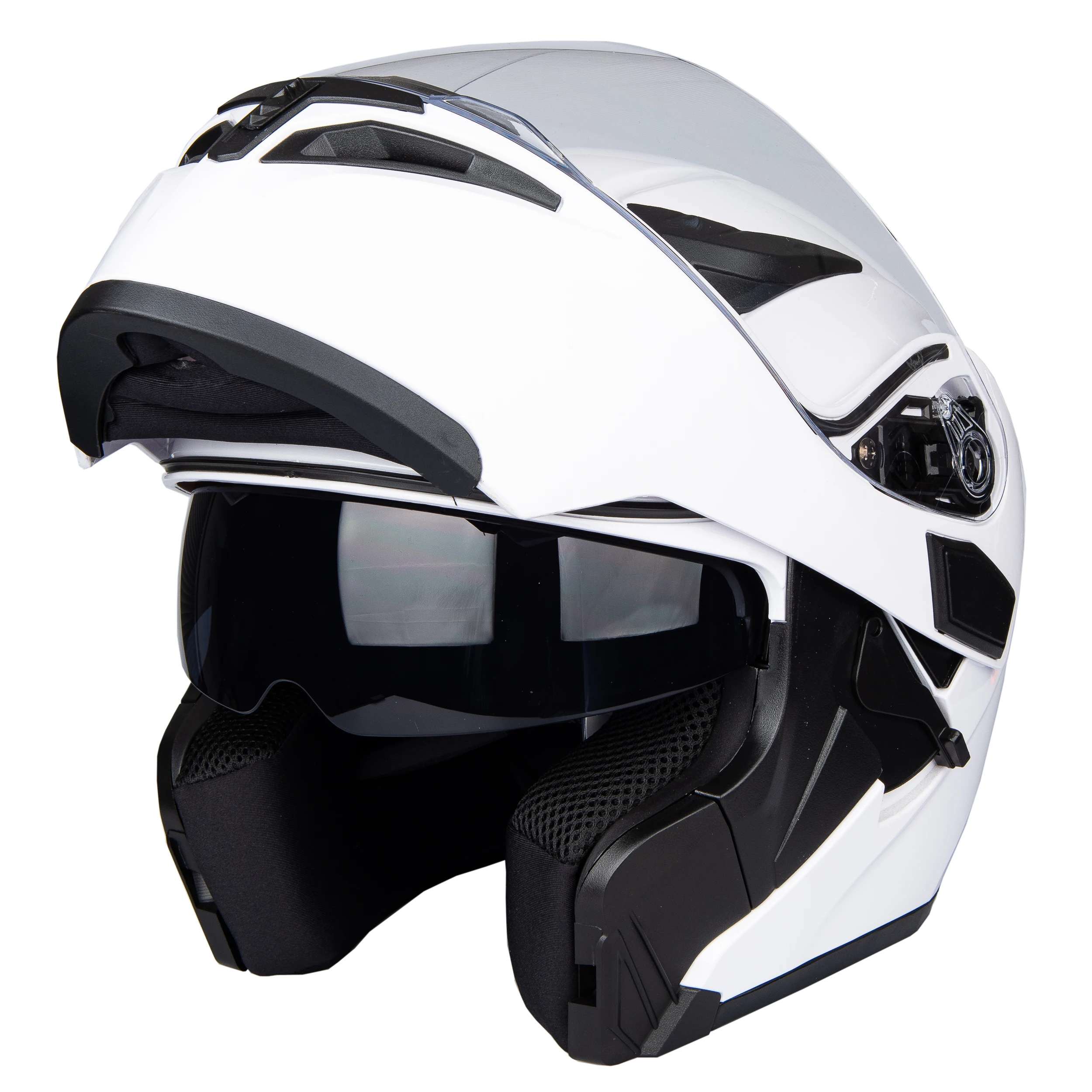 

ECE Certified Full Face Modular Motorcycle Helmet Dual Visor Sun Shield Flip Up Motocross Helmet