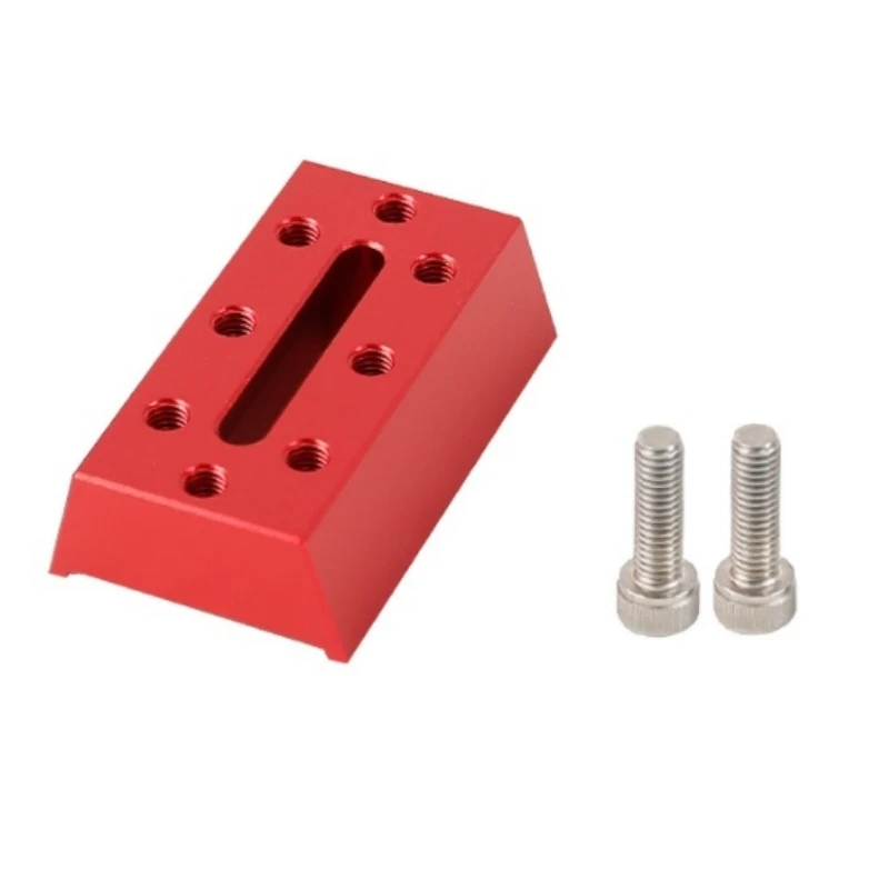 Angeleyes 18mm Narrow Gauge Spacer Blocks for Guiding Rings Photography Rings Horizontal Elevation Accessory Red & Black Color