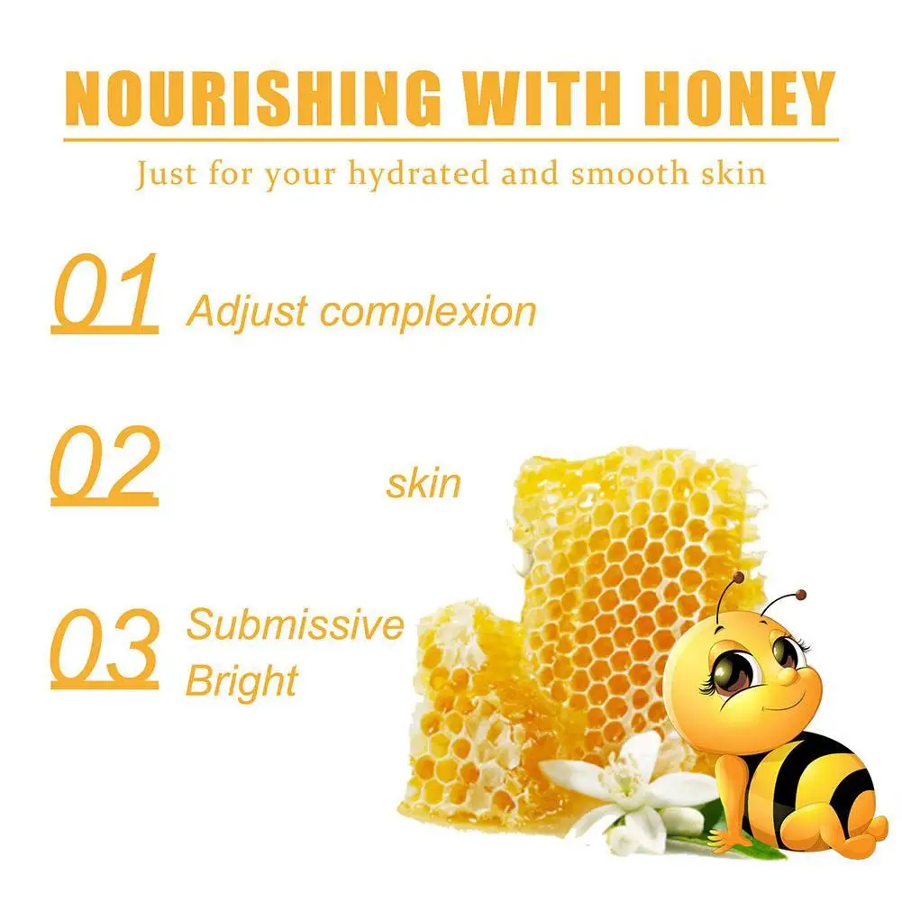 100g Rejuvenating Honey Tear-Off Mask Nourishing Deep Cleaning Moisturizing Honey Peel-Off Mask For All Skin Types Skin Car G1N3