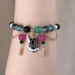 Anime Game Genshin Impact Xiao Cosplay Bracelet Unisex Beads Pendant Bracelets Jewelry Accessories Gifts