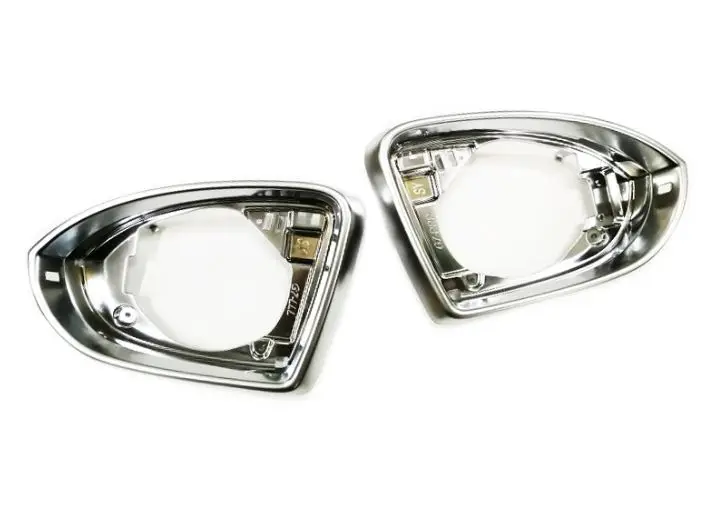 

Matt Chrome Side Wing Mirror Trim Pair Direct Replacement for VW Golf MK7